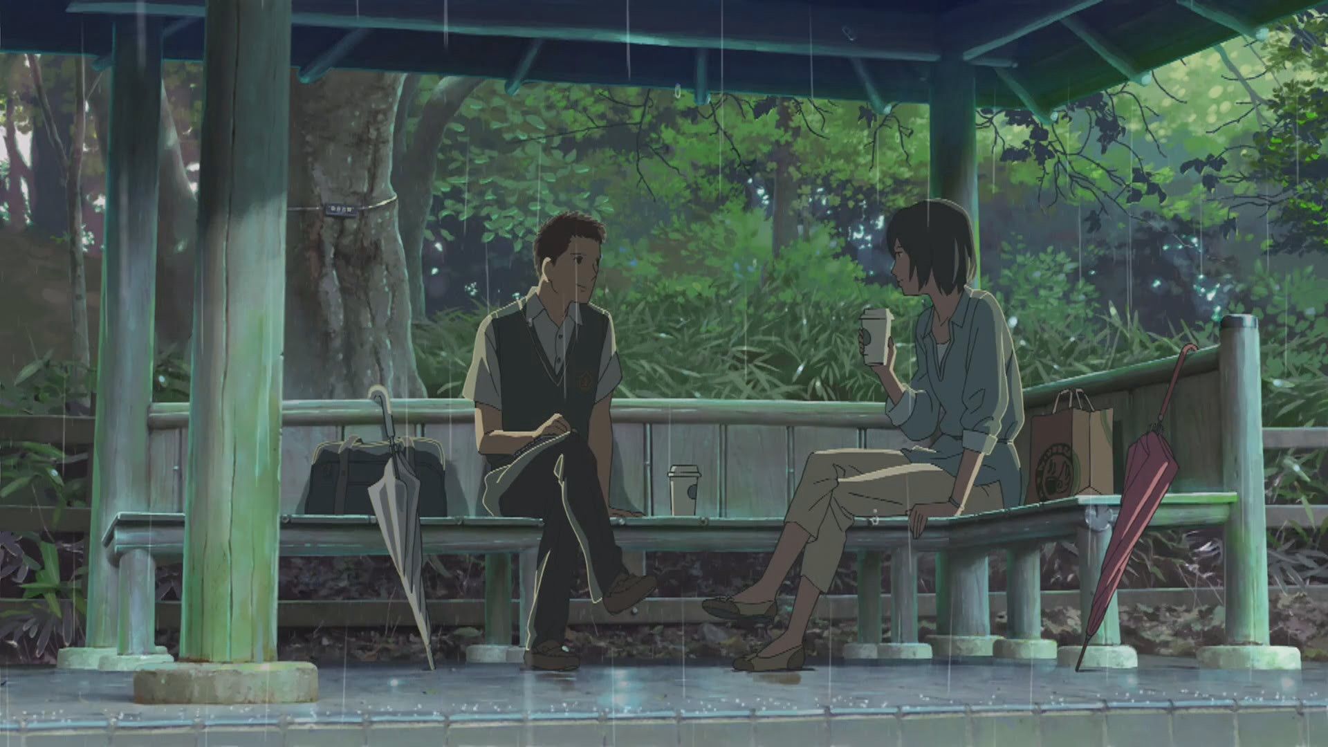 Anime Review - Garden Of Words Anime ไม่เก่าชวนให้ดู