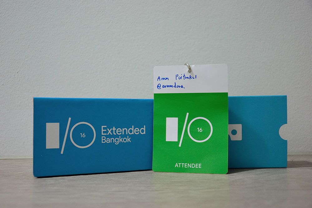 แว่บไปงาน Google I/O Extended Bangkok 2016 มา