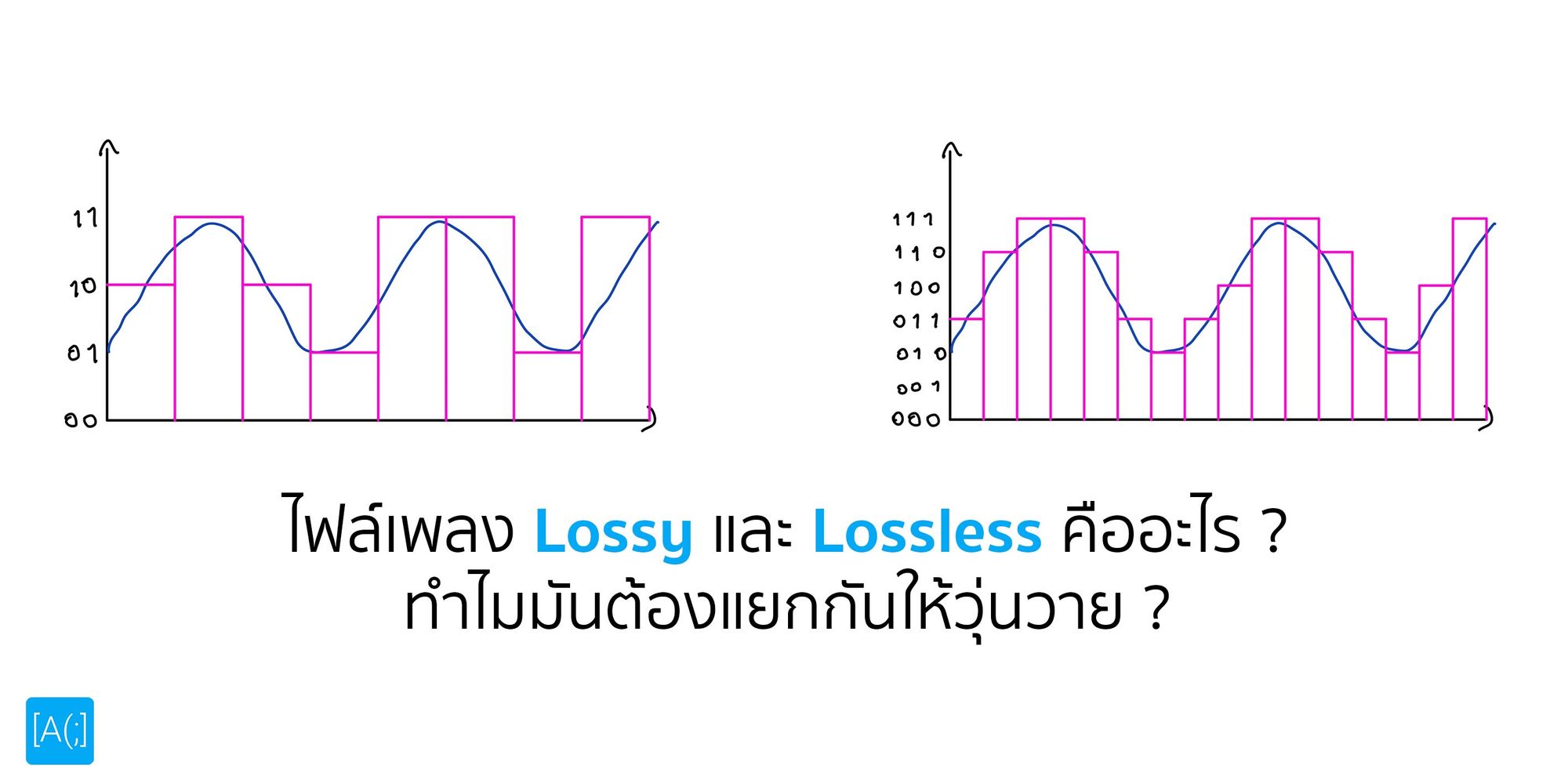 ไฟล์เพลง Lossy และ Lossless คืออะไร ทำไมมันต้องแยกกันให้วุ่นวาย