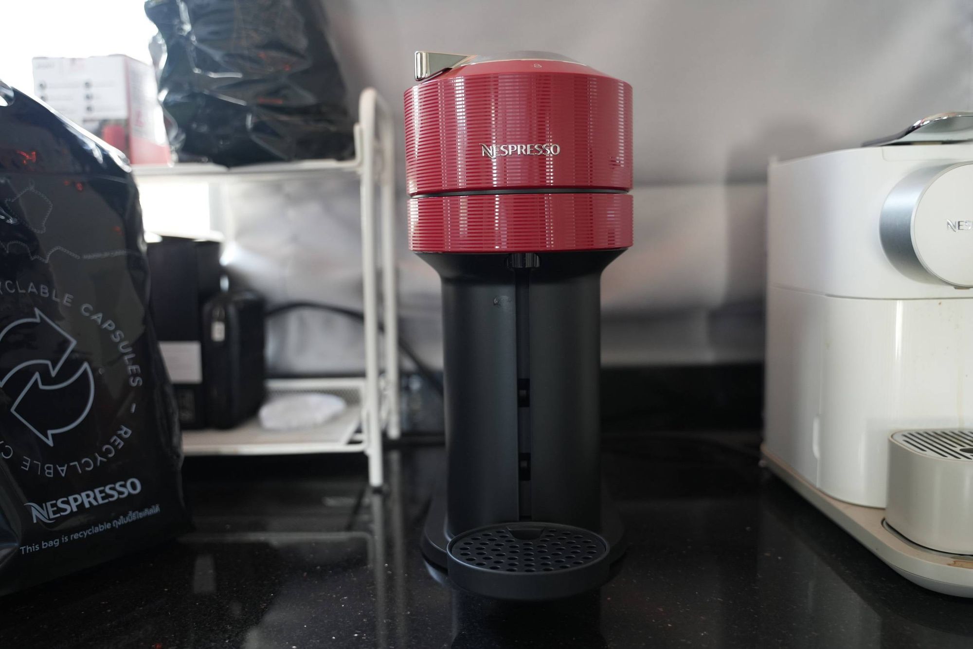 รีวิว Nespresso Vertuo Next เครื่องทำกาแฟแคปซูลใหม่แบบสับ Nespresso