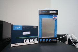 รีวิว Crucial BX500 และ Enclosure จาก Orico MD25U3
